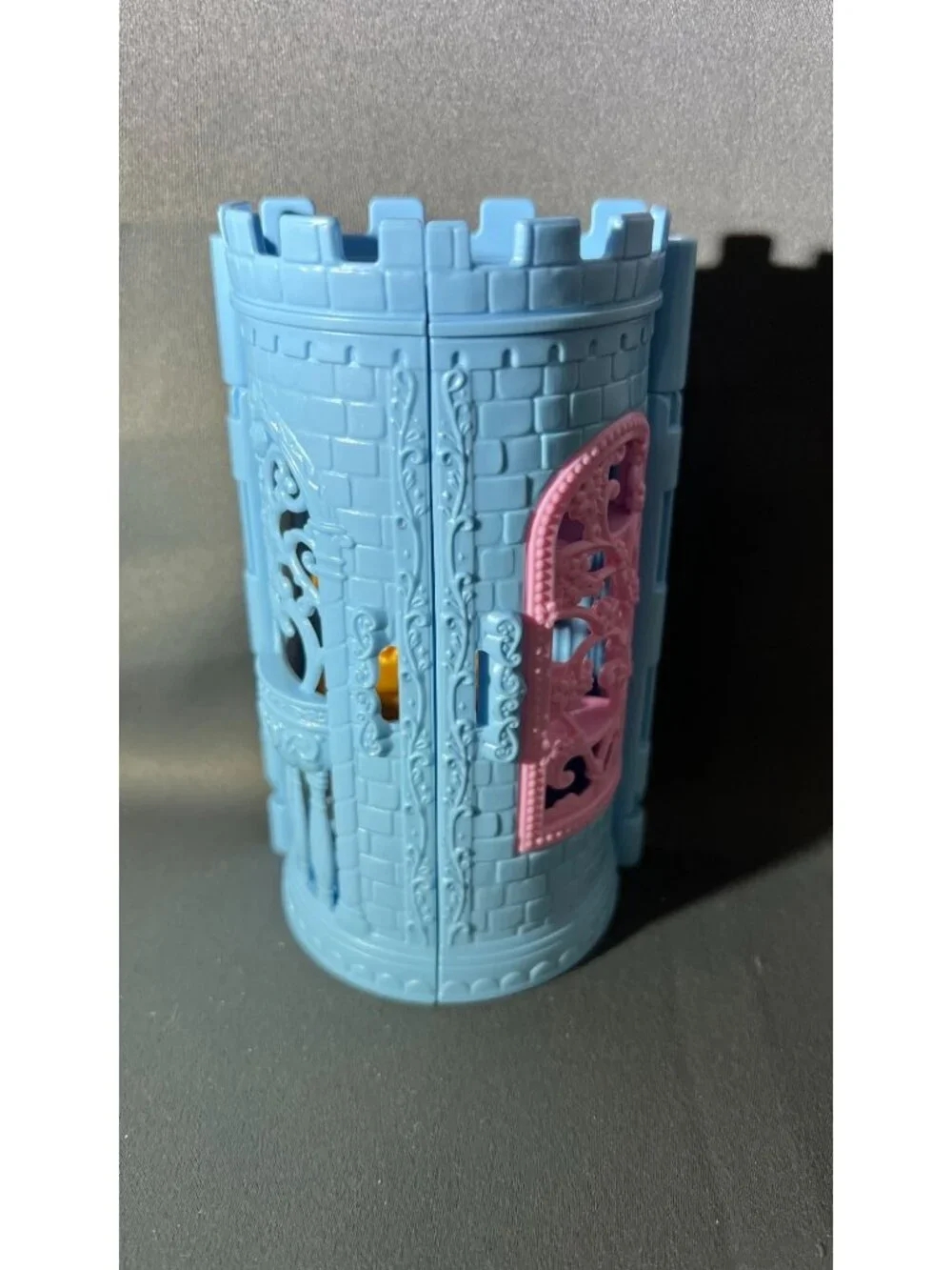 Disney Princess Cinderella Folding Castle Vanity Blue Toy Playset